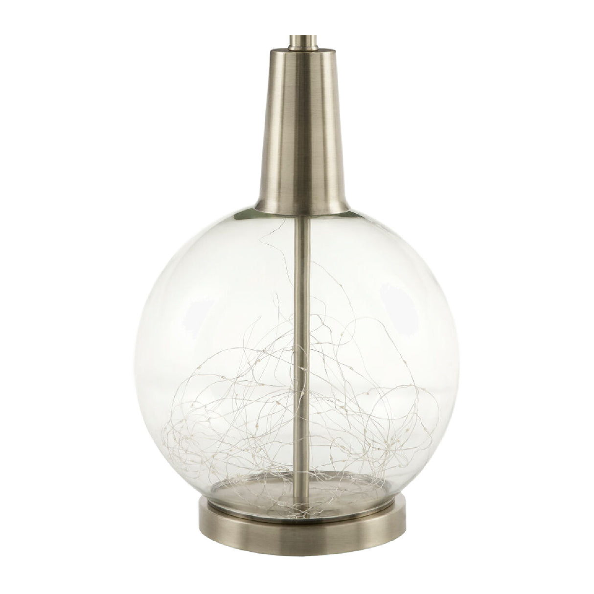 Modern European furniture - Clear Glass Base Table Lamp S - www.oroa.com | Oroa.com