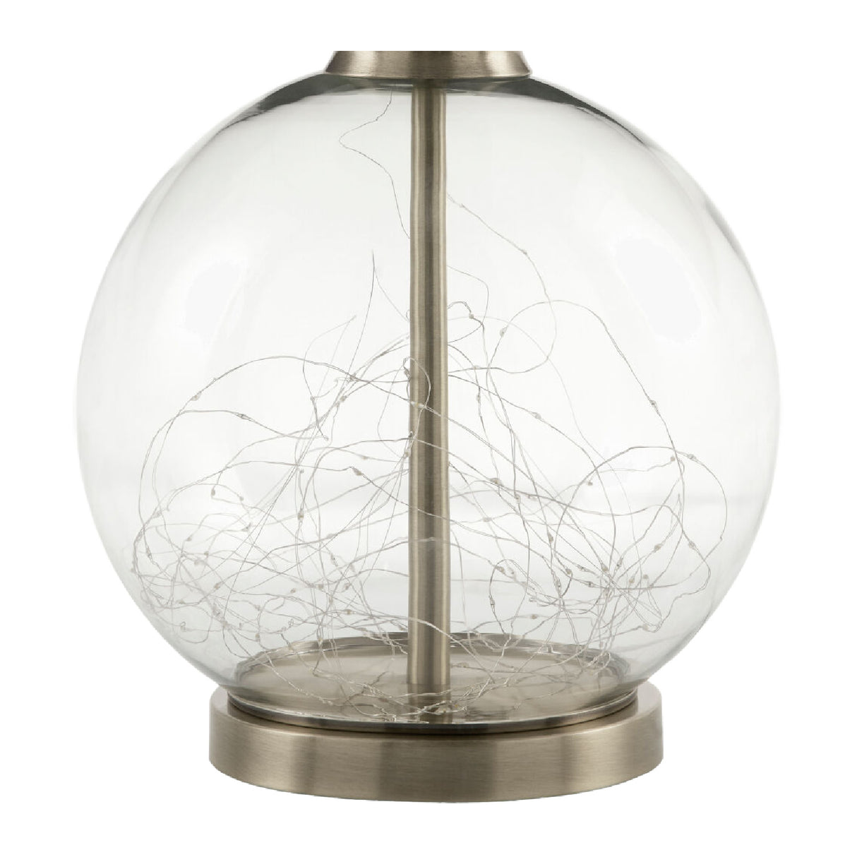 Modern European furniture - Clear Glass Base Table Lamp S - www.oroa.com | Oroa.com