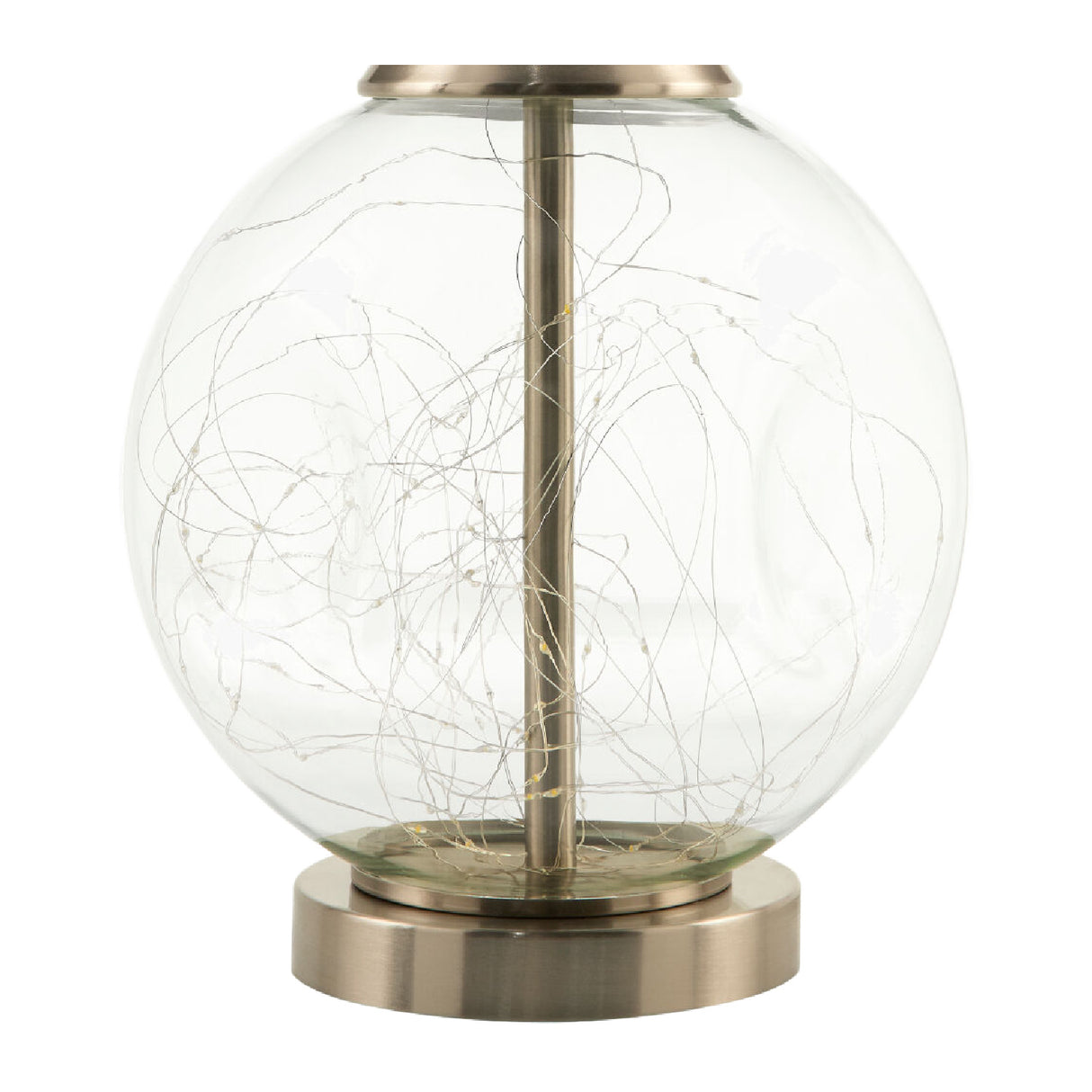 Modern European furniture - Clear Glass Base Table Lamp L - www.oroa.com | Oroa.com