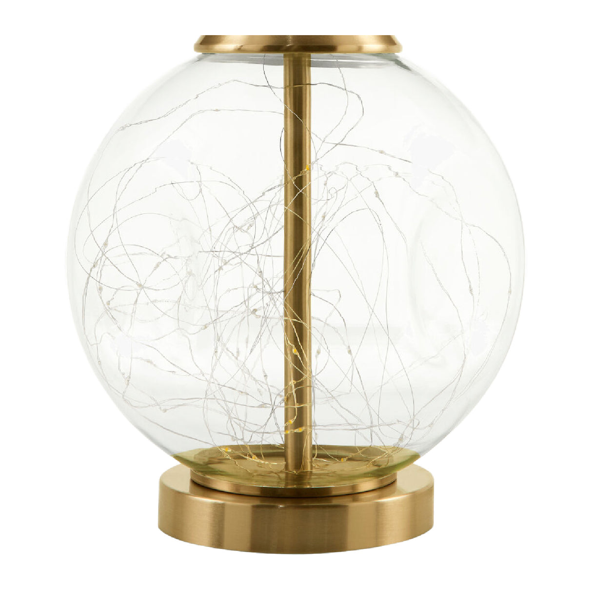 Modern European furniture - Clear Glass Base Table Lamp L - www.oroa.com | Oroa.com