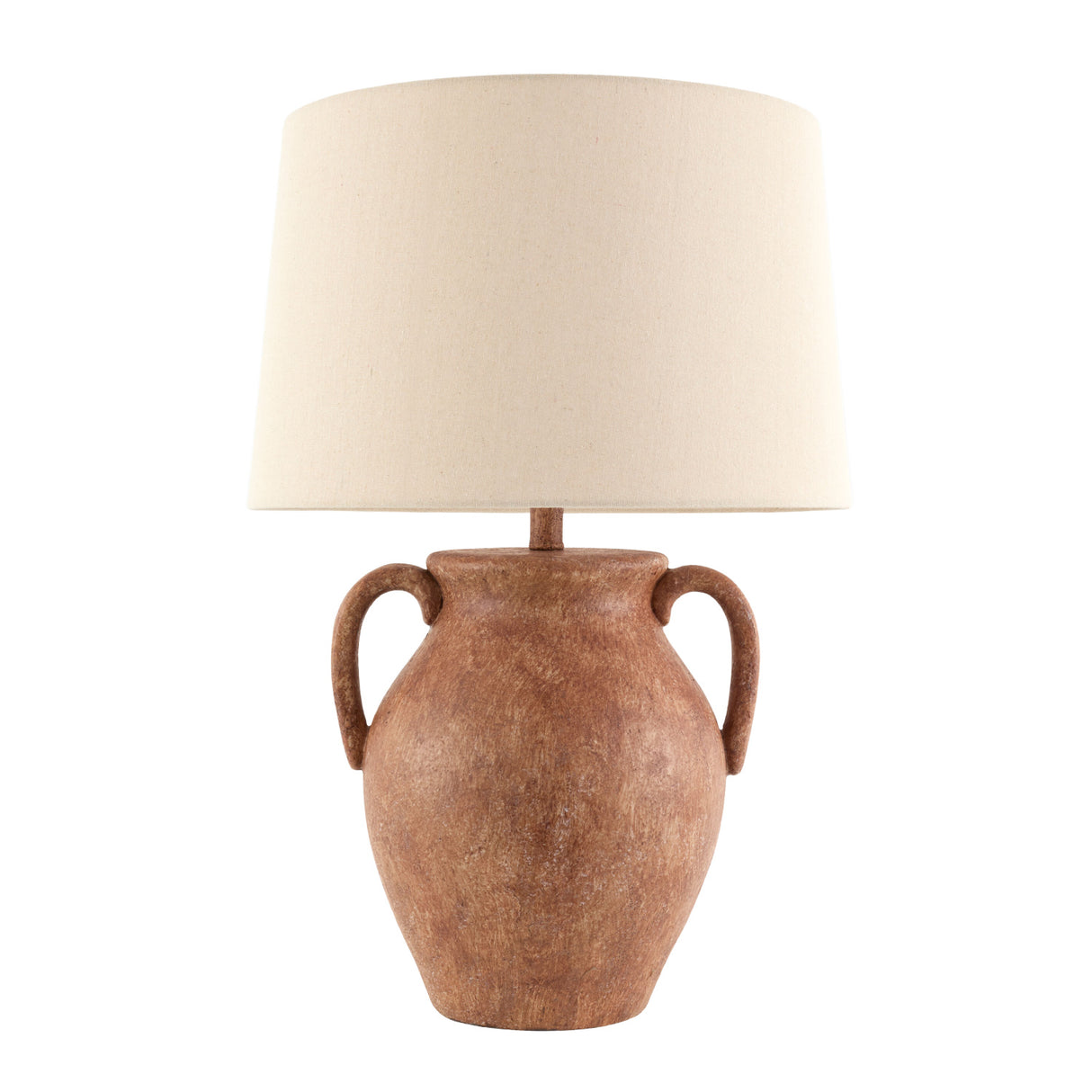 Modern European furniture - Red Ceramic Accent Table Lamp - www.oroa.com | Oroa.com