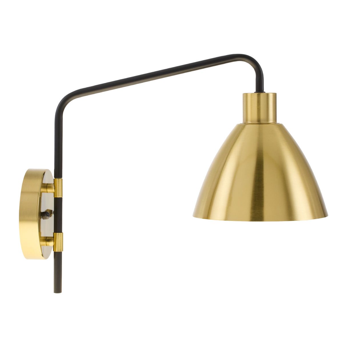 Modern European furniture - Gold Shade Wall Lamp - www.oroa.com | Oroa.com