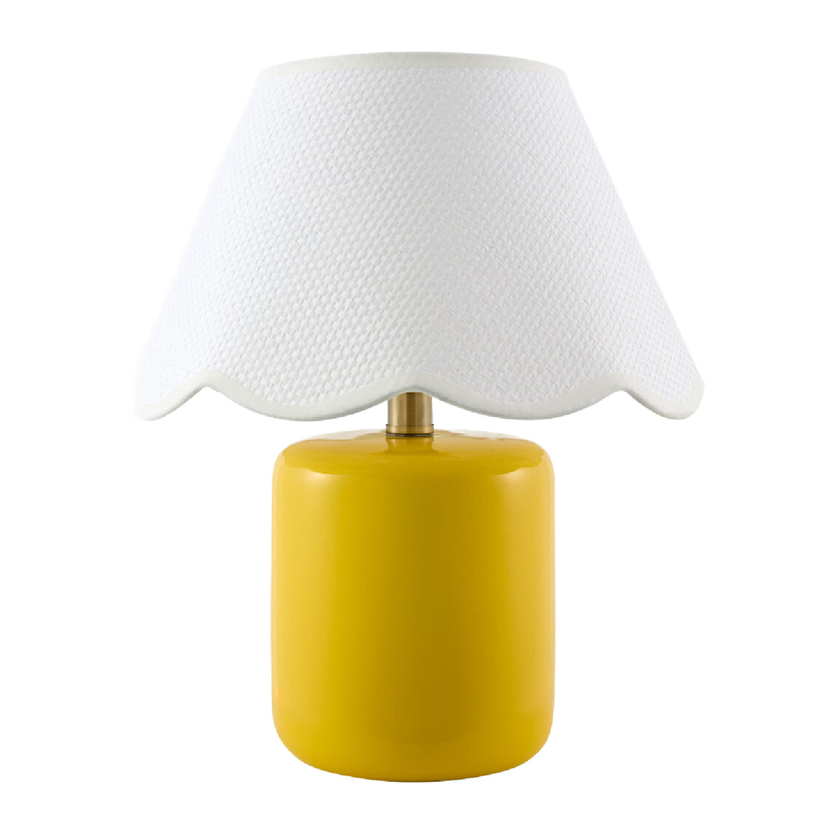 Modern European furniture - Scalloped Seagrass Ceramic Table Lamp - www.oroa.com | Oroa.com