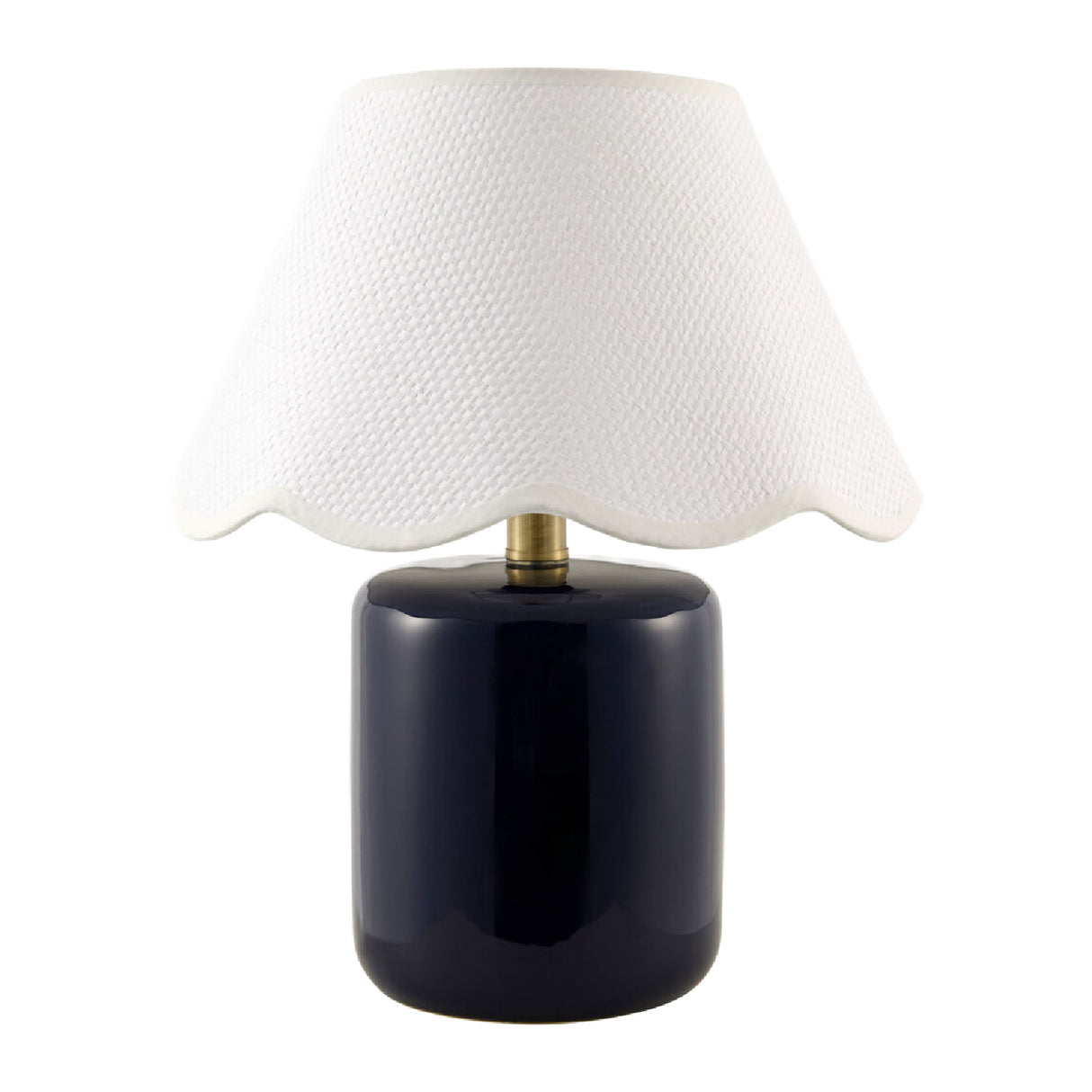 Modern European furniture - Scalloped Seagrass Ceramic Table Lamp - www.oroa.com | Oroa.com