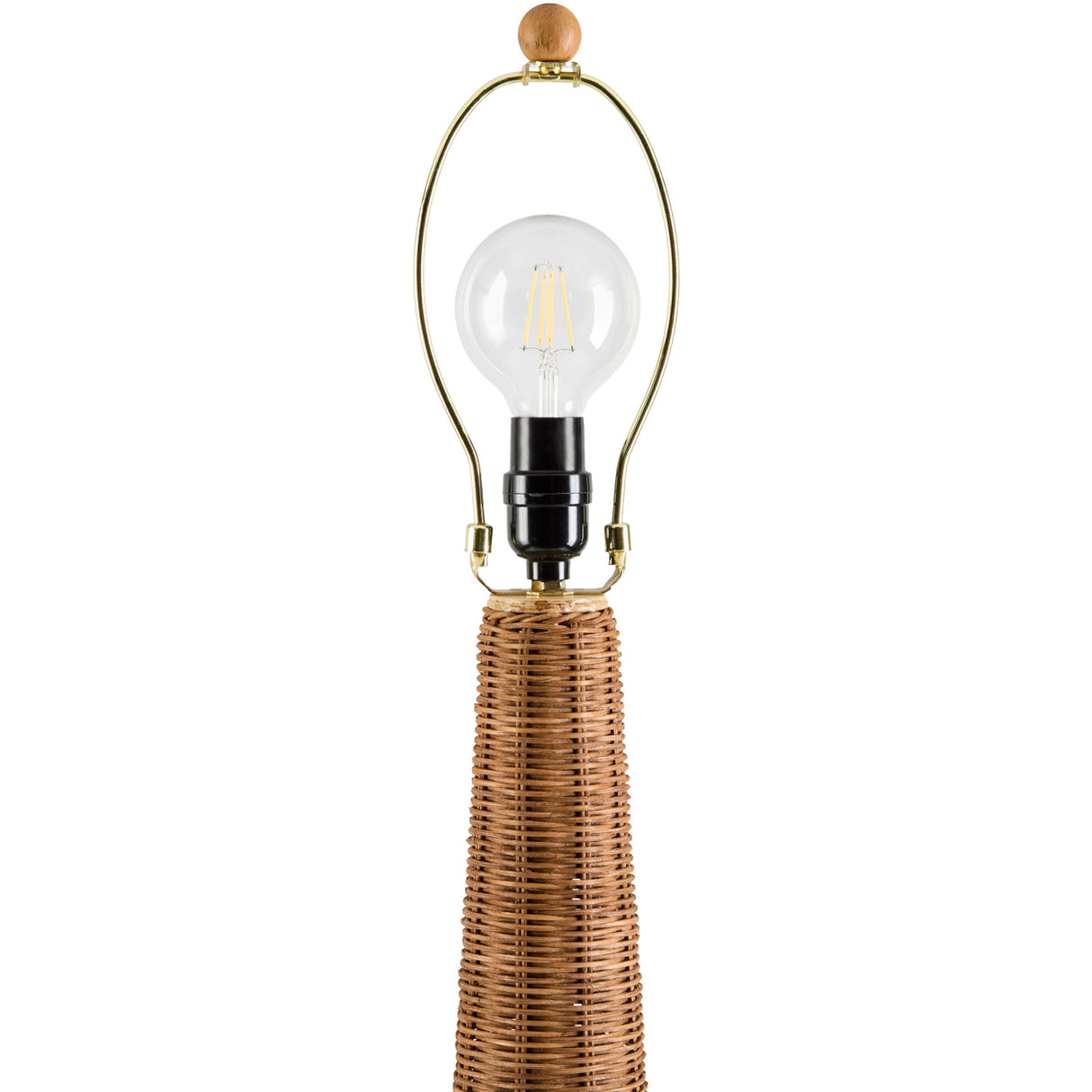 Modern European furniture - Rattan Dome Accent Floor Lamp - www.oroa.com | Oroa.com