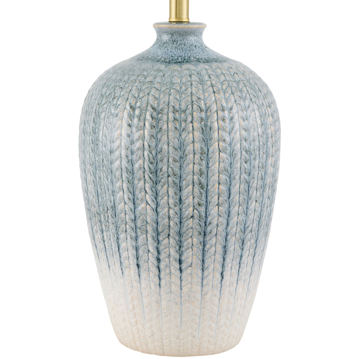 Modern European furniture - Two-Toned Blue Ceramic Table Lamp - www.oroa.com | Oroa.com
