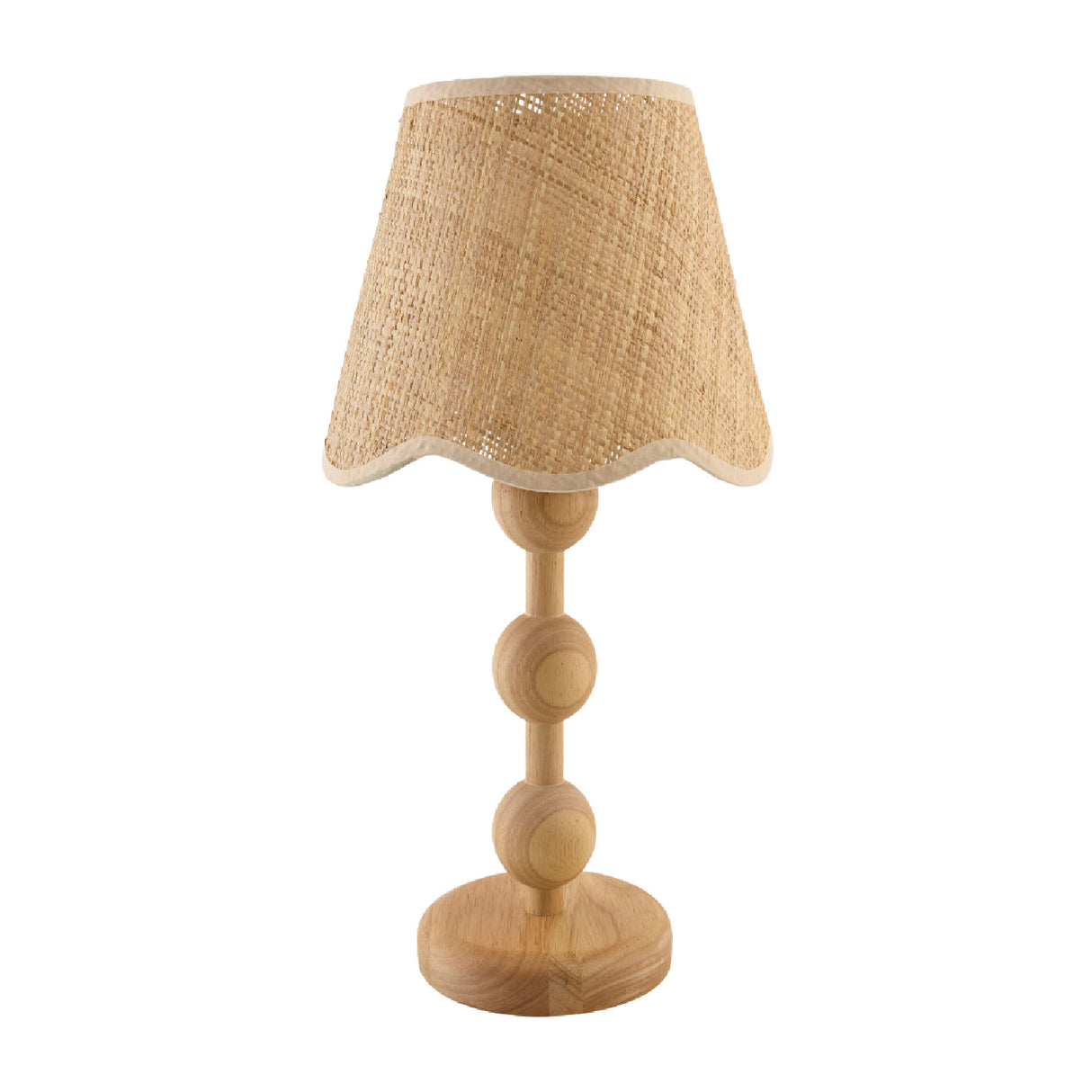 Modern European furniture - Seagrass Shade Rubberwood Table Lamp - www.oroa.com | Oroa.com