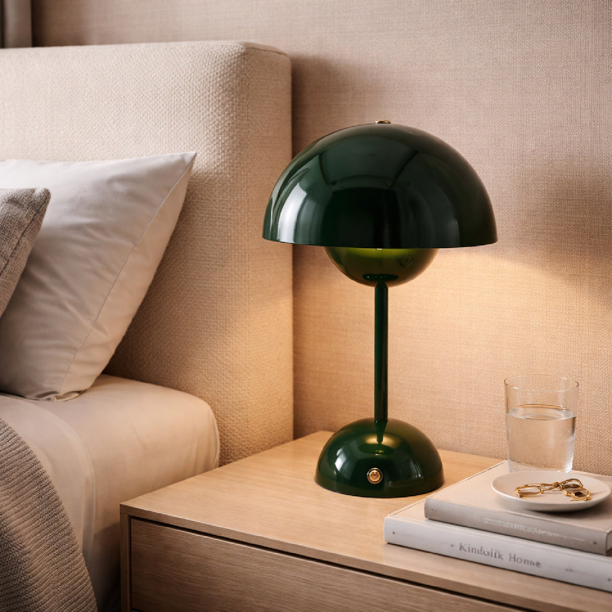 Modern European furniture - Painted Metal Dome Table Lamp - www.oroa.com | Oroa.com