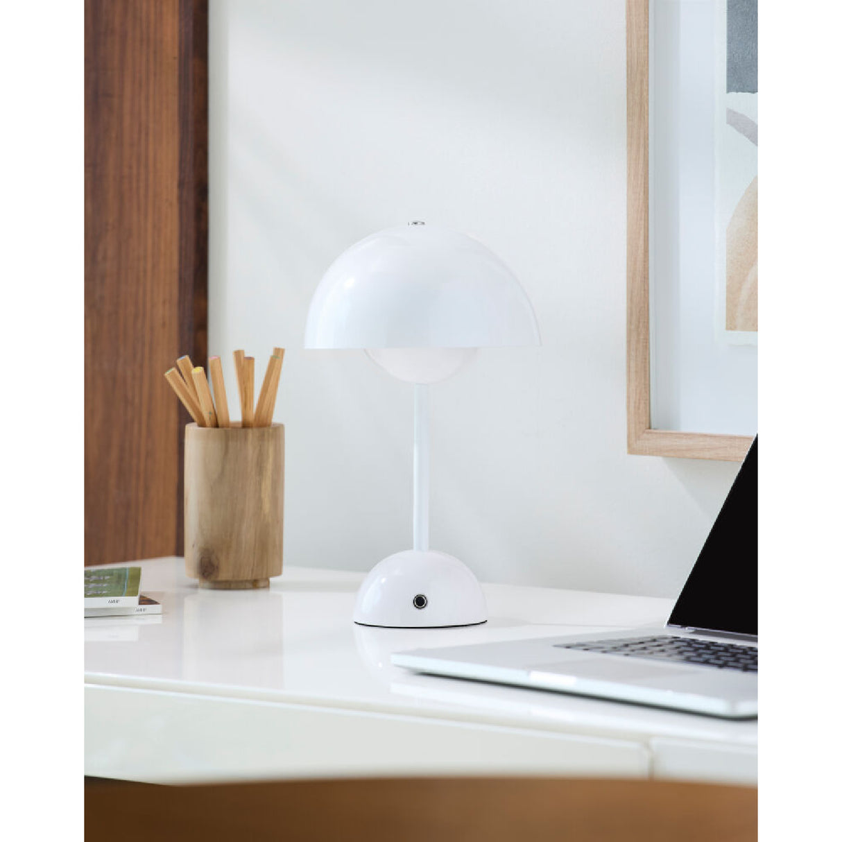 Modern European furniture - Painted Metal Dome Table Lamp - www.oroa.com | Oroa.com