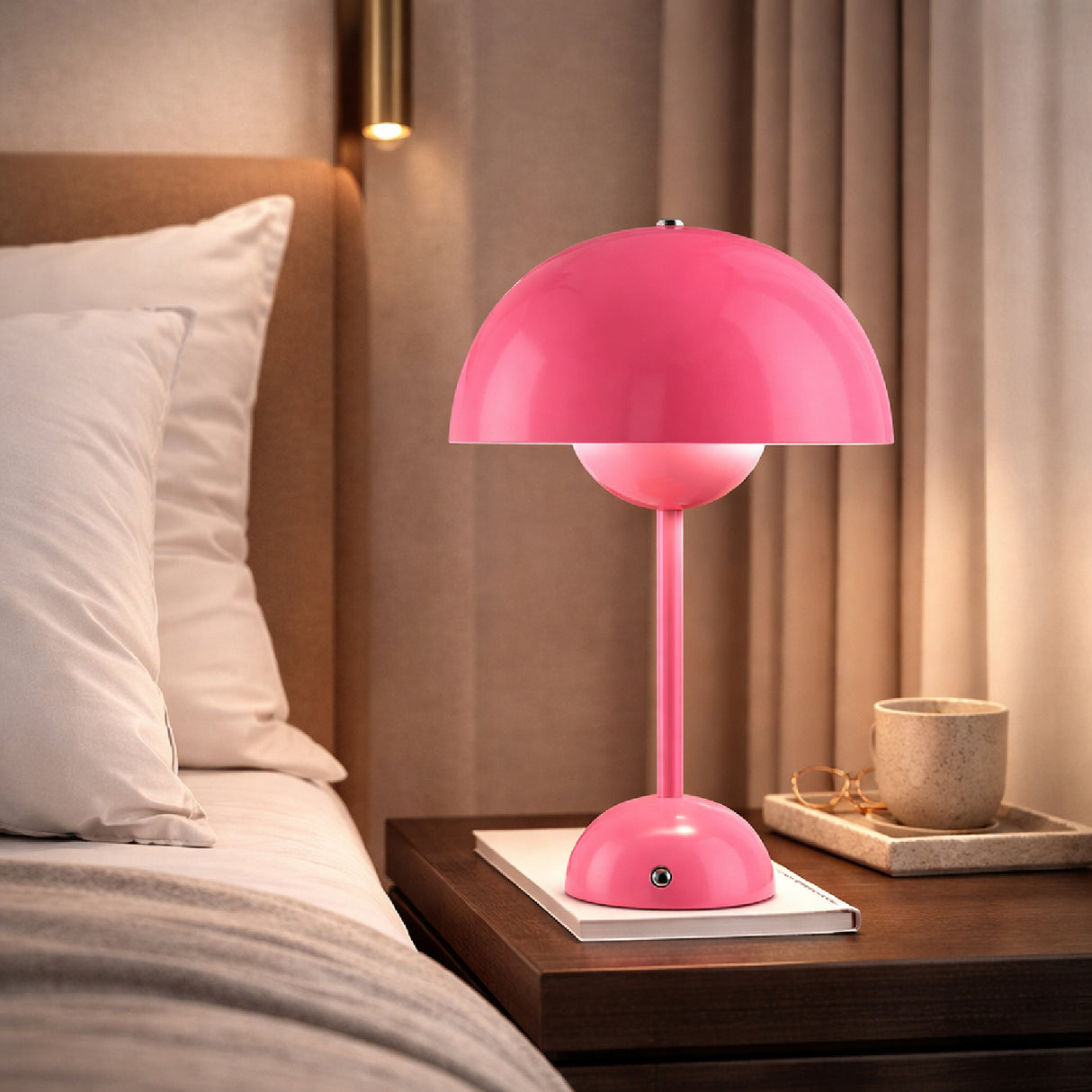 Modern European furniture - Painted Metal Dome Table Lamp - www.oroa.com | Oroa.com