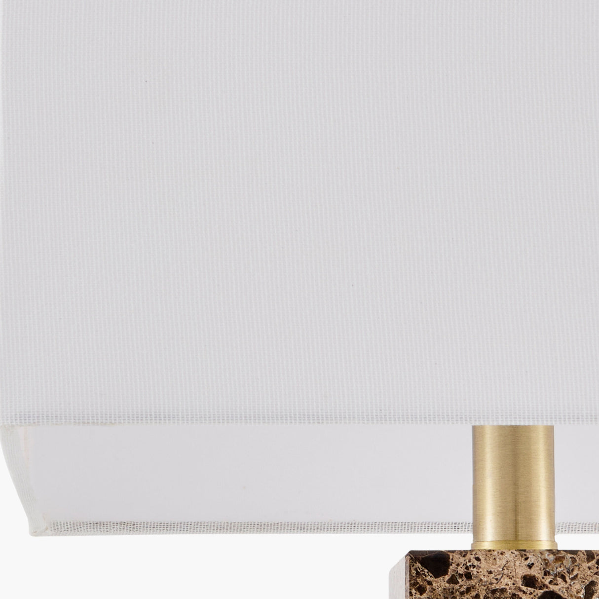 Modern European furniture - Square Brush Marble Table Lamp - www.oroa.com | Oroa.com