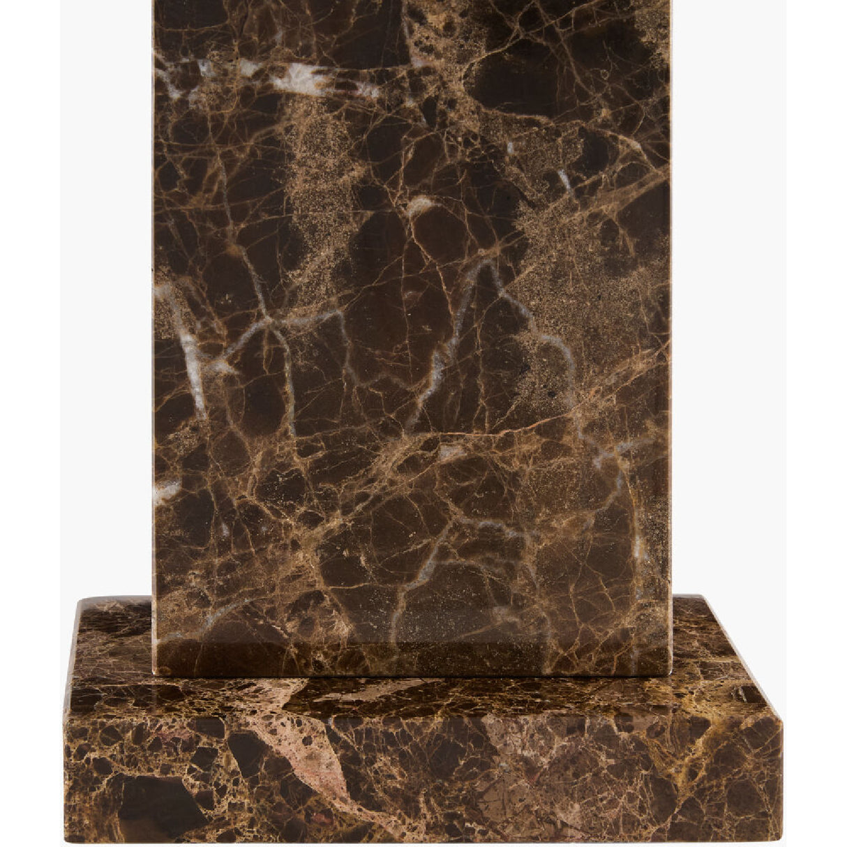 Rectangular Brushed Marble Table Lamp | Oroa.com