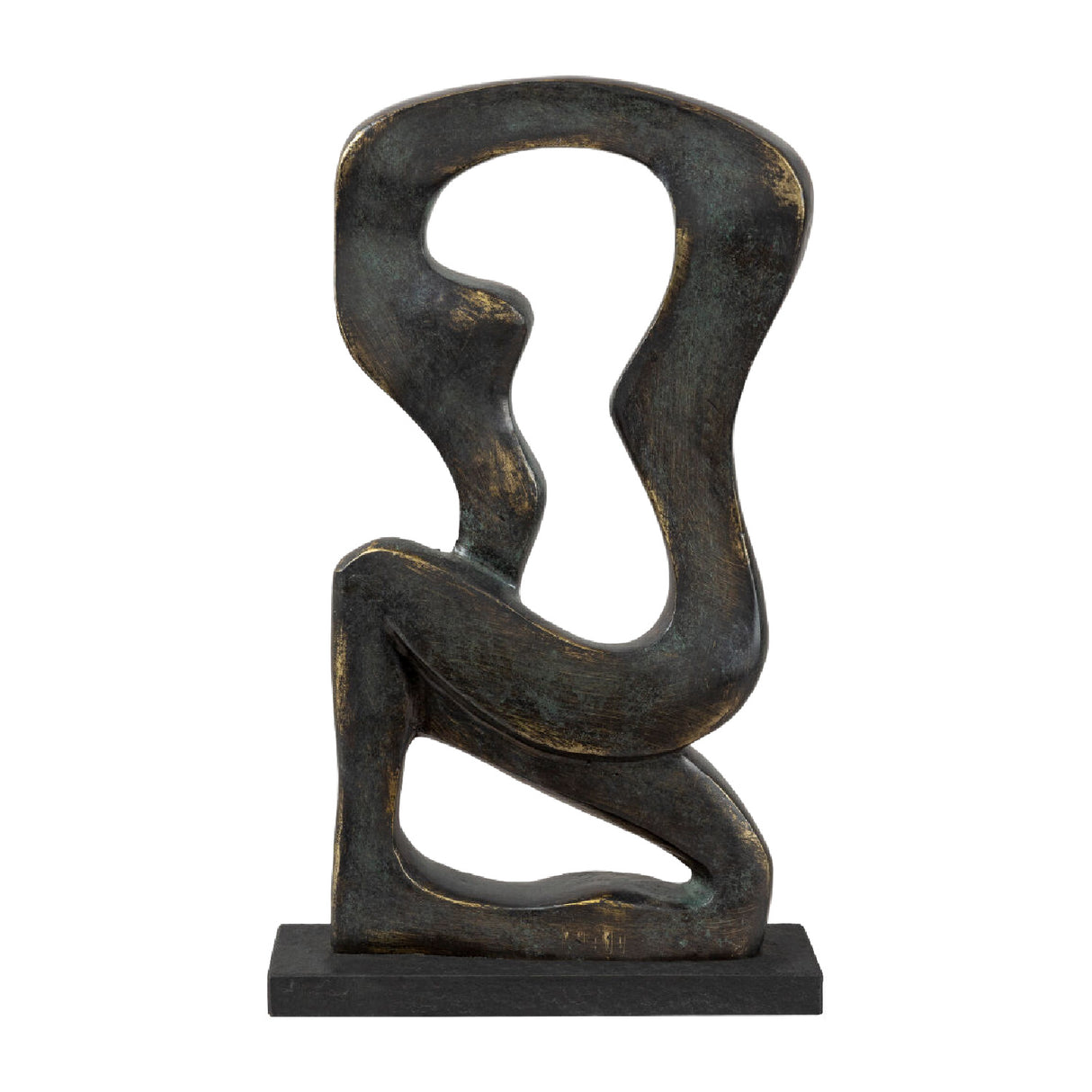 Modern European furniture - Antiqued Iron Decorative Sculpture - www.oroa.com | Oroa.com