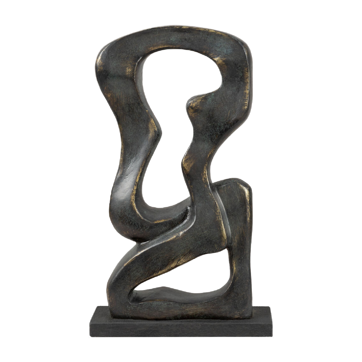Modern European furniture - Antiqued Iron Decorative Sculpture - www.oroa.com | Oroa.com