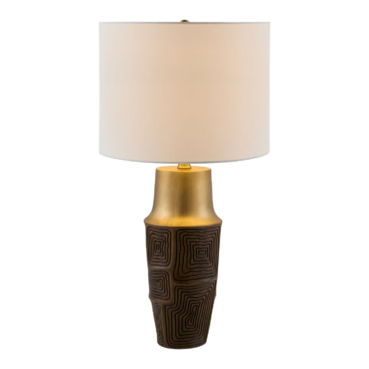 Painted Gold Accent Table Lamp | Oroa.com