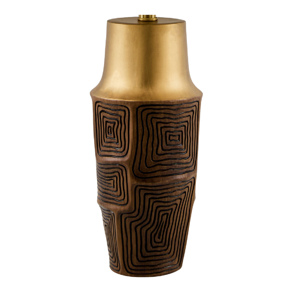 Painted Gold Accent Table Lamp | Oroa.com