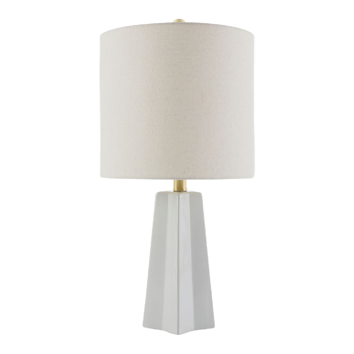 Modern European furniture - Faceted Ceramic Accent Table Lamp - www.oroa.com | Oroa.com