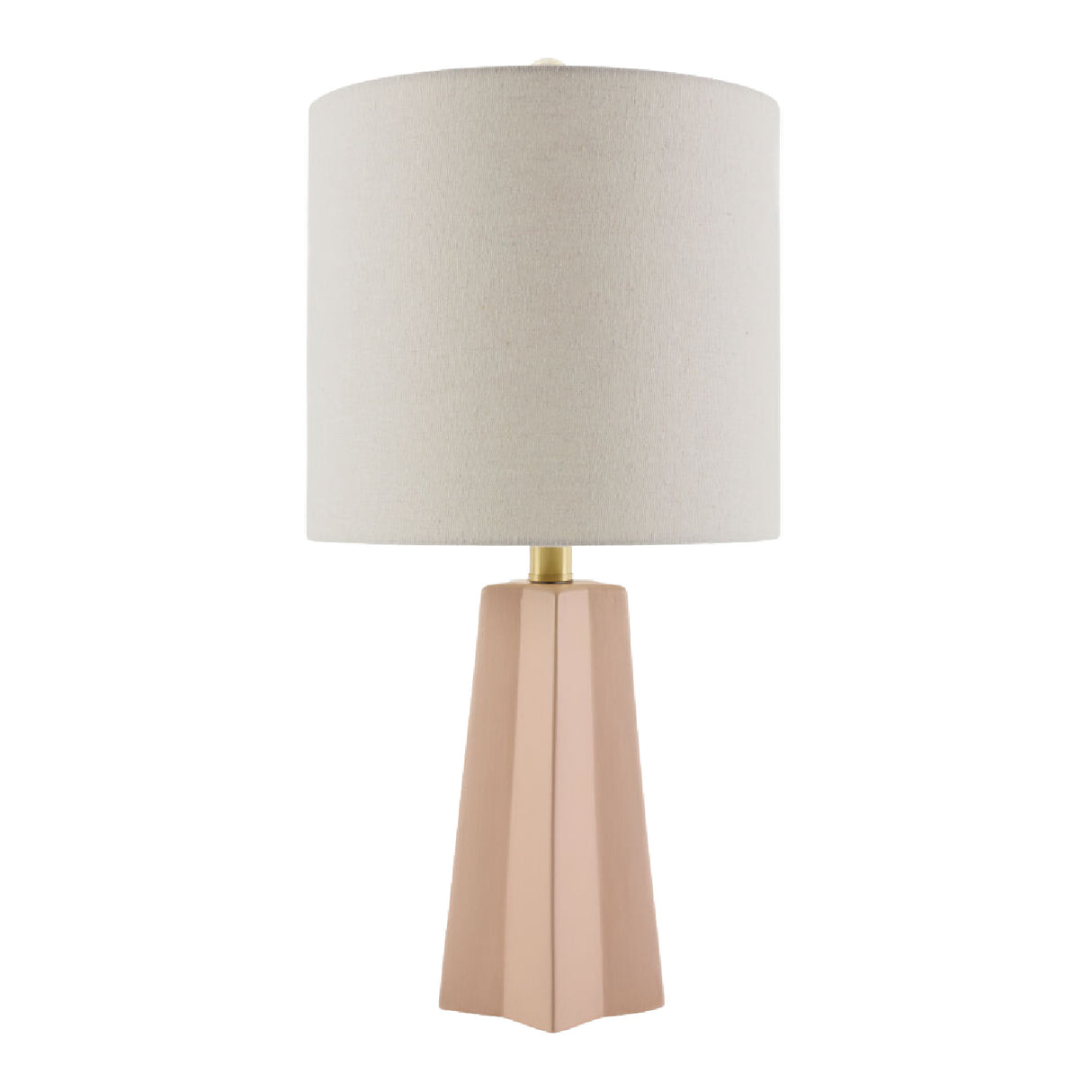 Modern European furniture - Faceted Ceramic Accent Table Lamp - www.oroa.com | Oroa.com