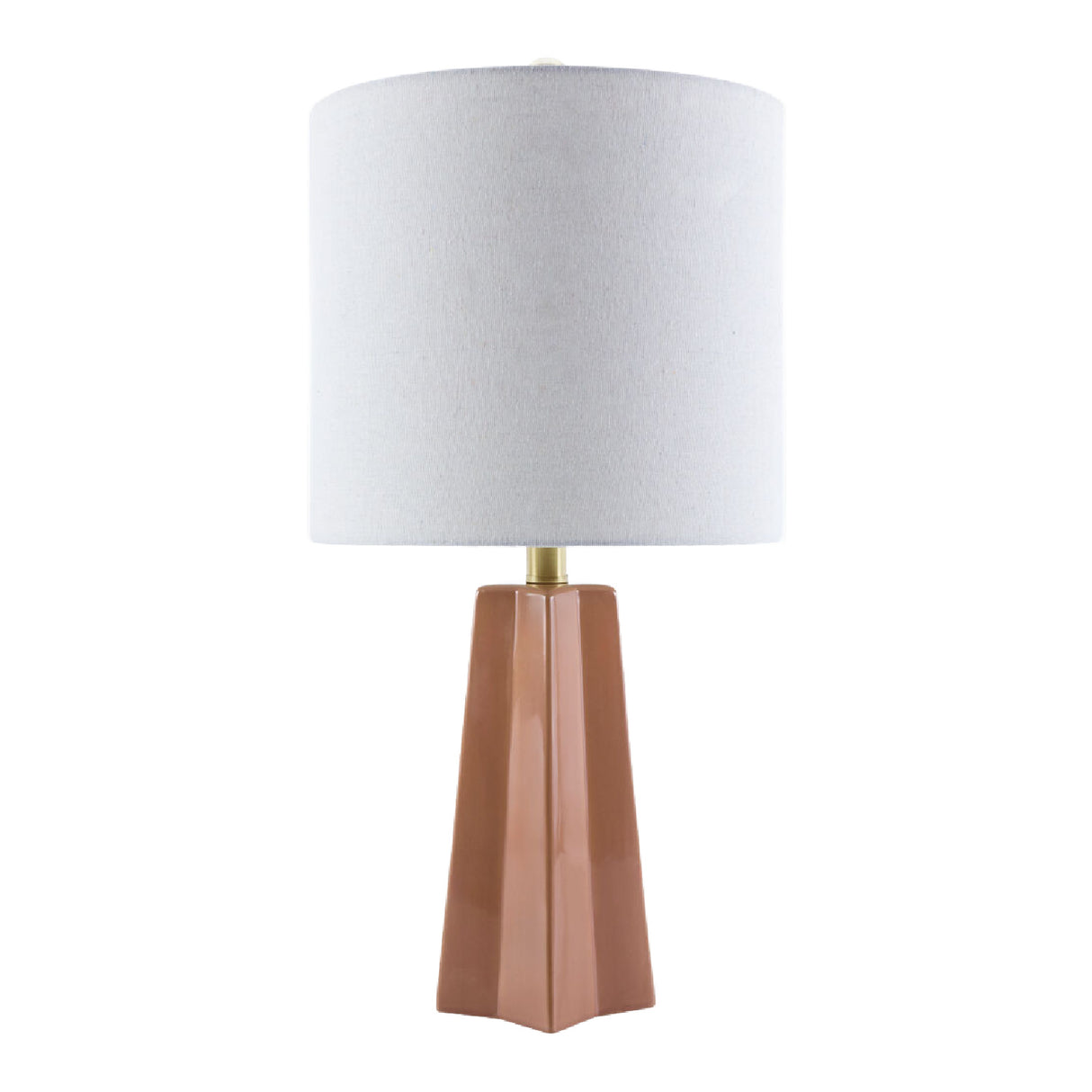 Modern European furniture - Faceted Ceramic Accent Table Lamp - www.oroa.com | Oroa.com