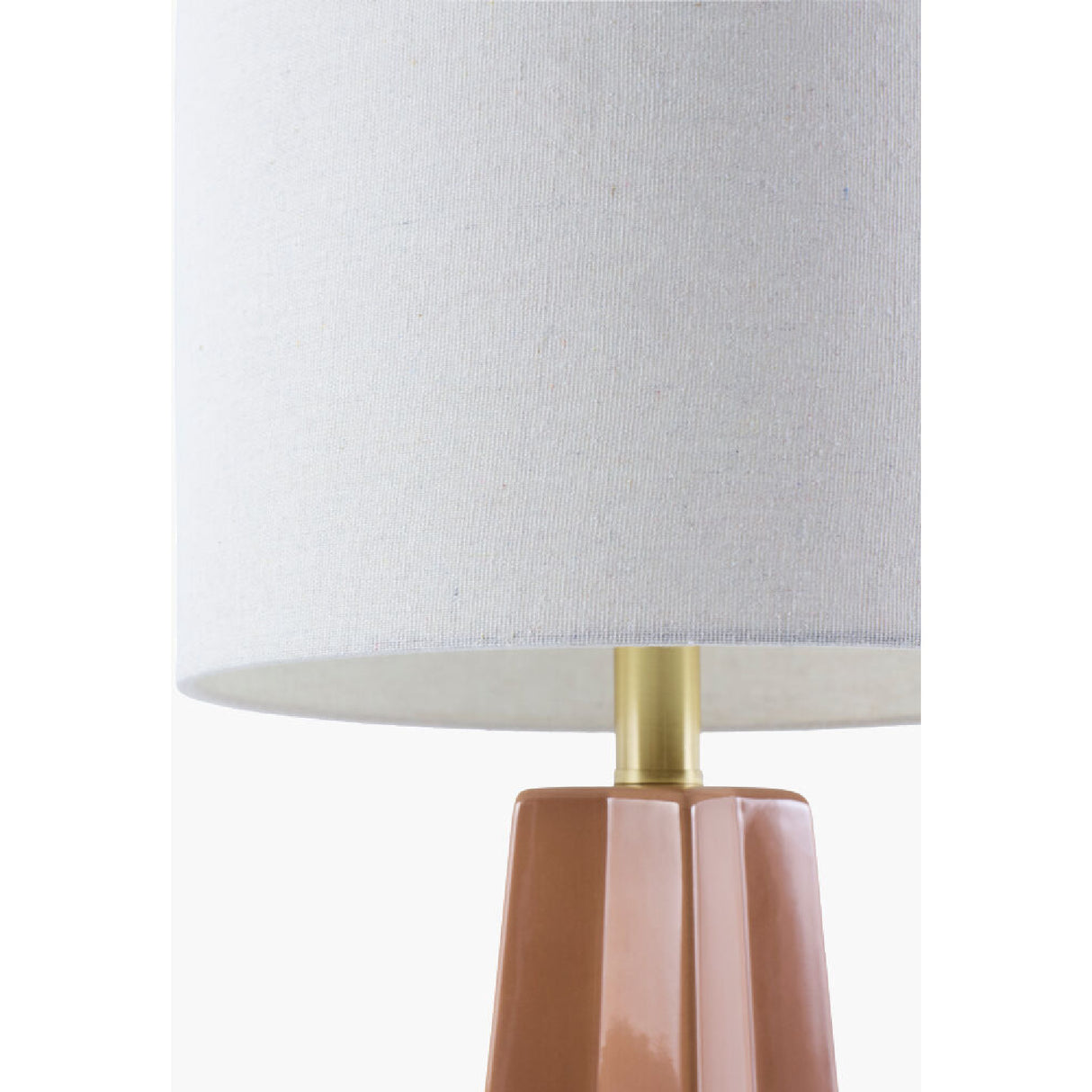 Modern European furniture - Faceted Ceramic Accent Table Lamp - www.oroa.com | Oroa.com