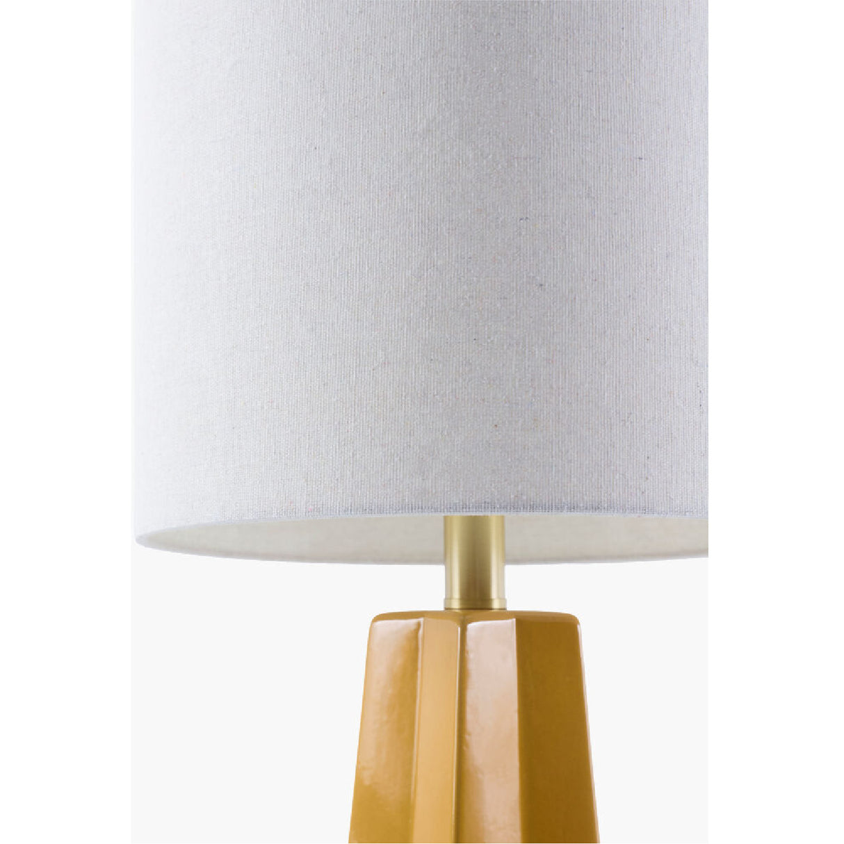 Modern European furniture - Faceted Ceramic Accent Table Lamp - www.oroa.com | Oroa.com