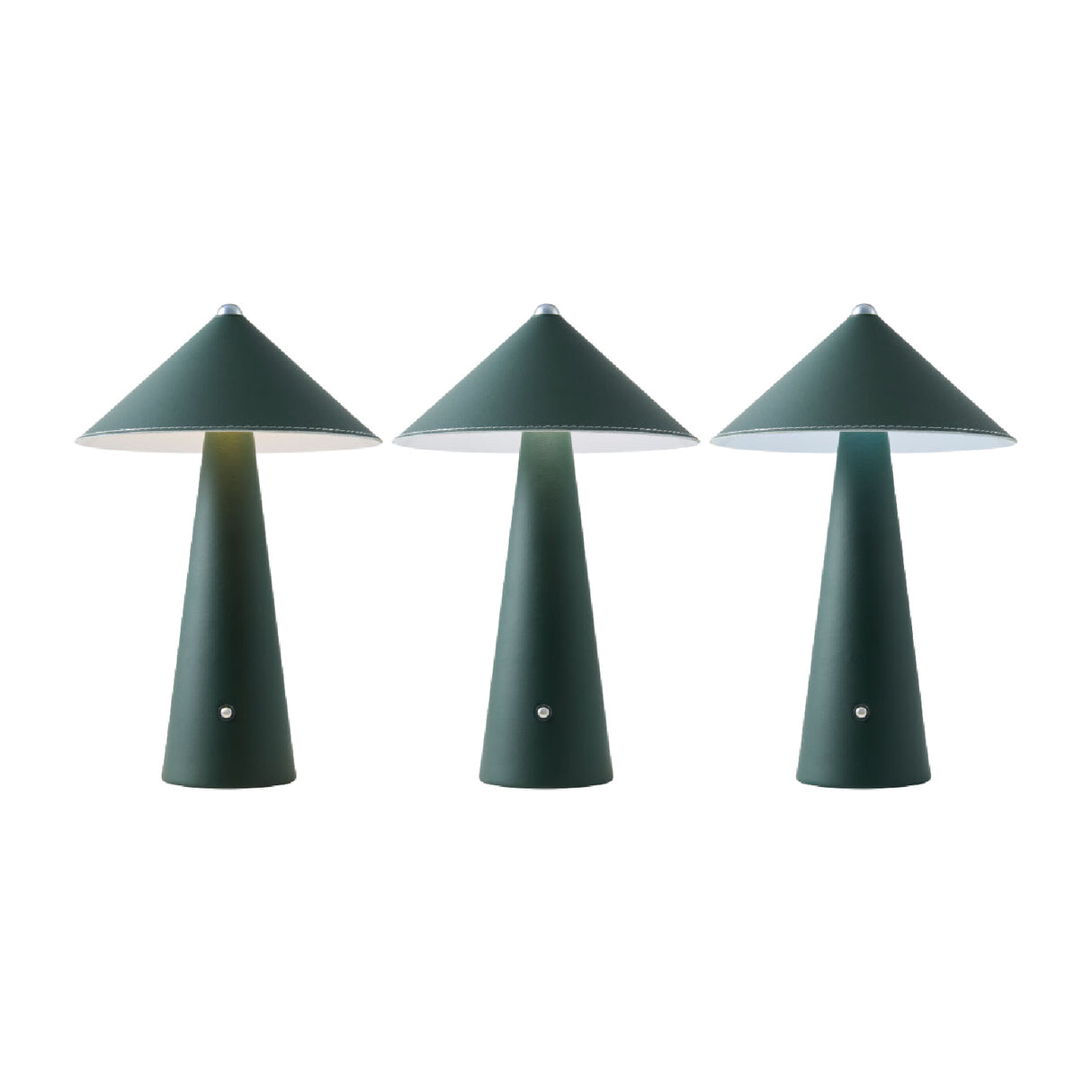 Modern European furniture - Brushed Leather Accent Table Lamp - www.oroa.com | Oroa.com