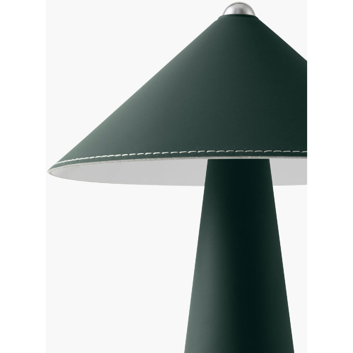 Modern European furniture - Brushed Leather Accent Table Lamp - www.oroa.com | Oroa.com