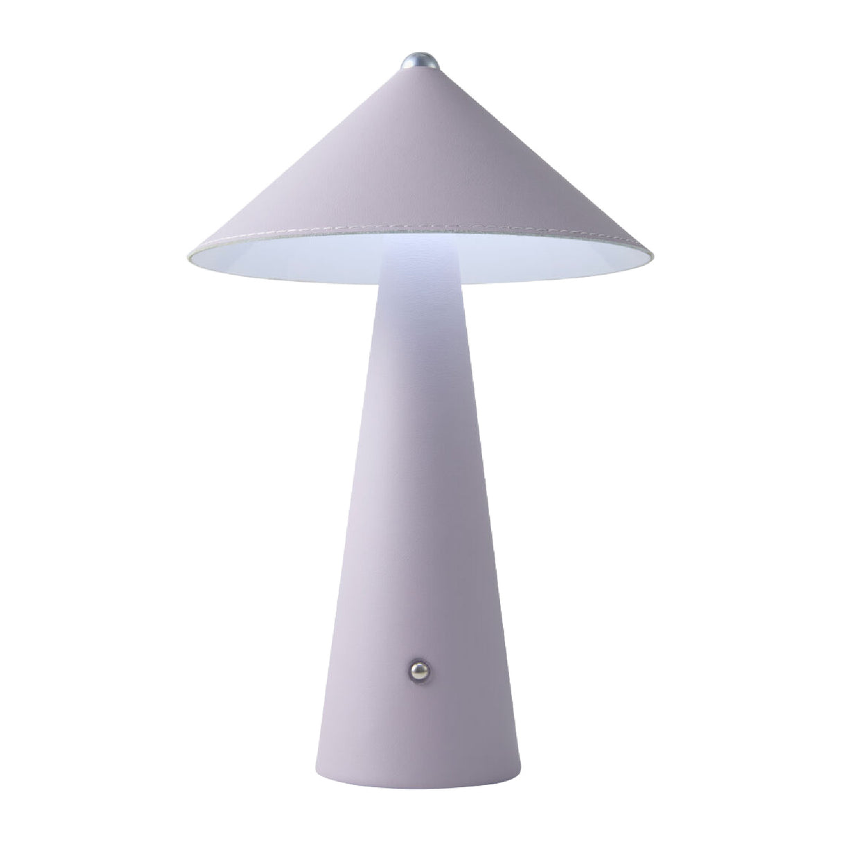 Modern European furniture - Brushed Leather Accent Table Lamp - www.oroa.com | Oroa.com