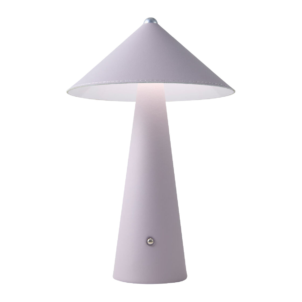 Modern European furniture - Brushed Leather Accent Table Lamp - www.oroa.com | Oroa.com