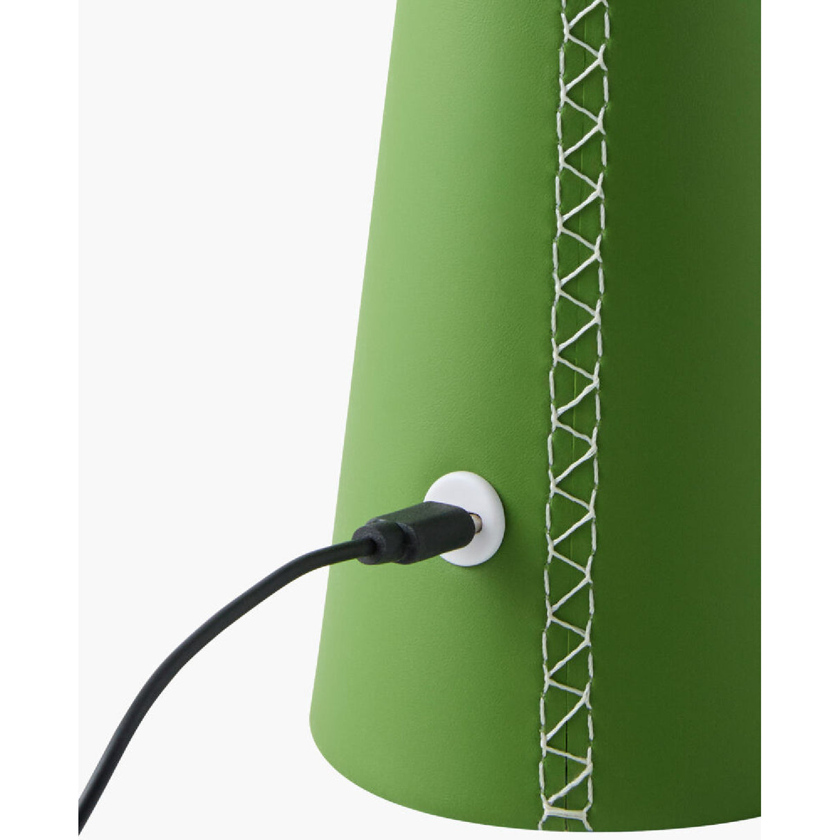 Modern European furniture - Brushed Leather Accent Table Lamp - www.oroa.com | Oroa.com