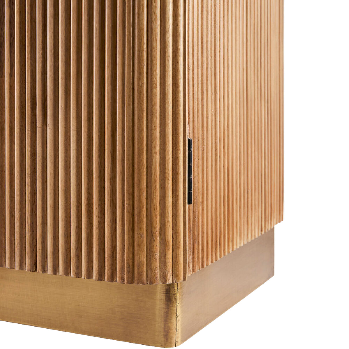 Modern European furniture - Reeded Wood 2-Door Cabinet - www.oroa.com | Oroa.com