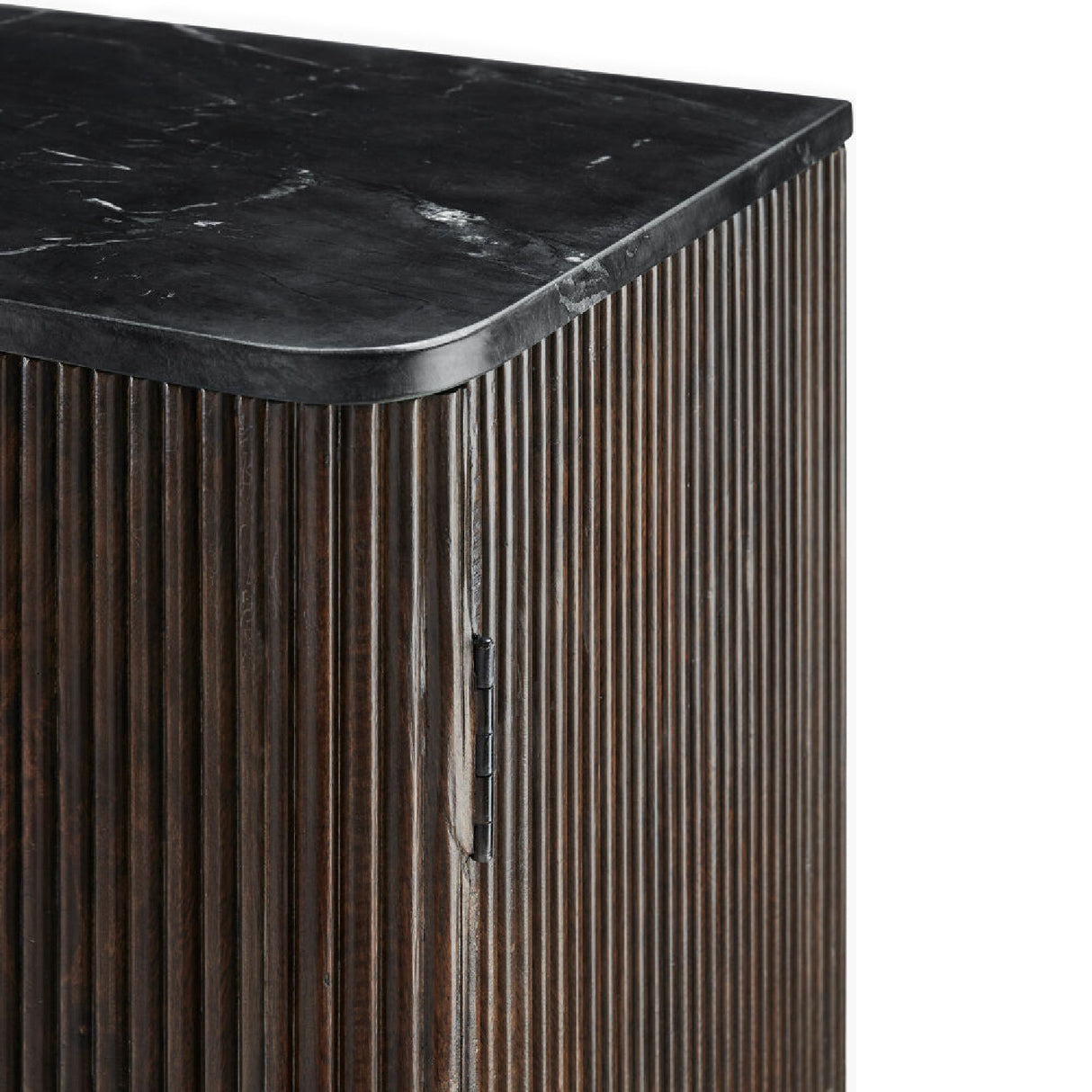 Modern European furniture - Reeded Wood 2-Door Cabinet - www.oroa.com | Oroa.com