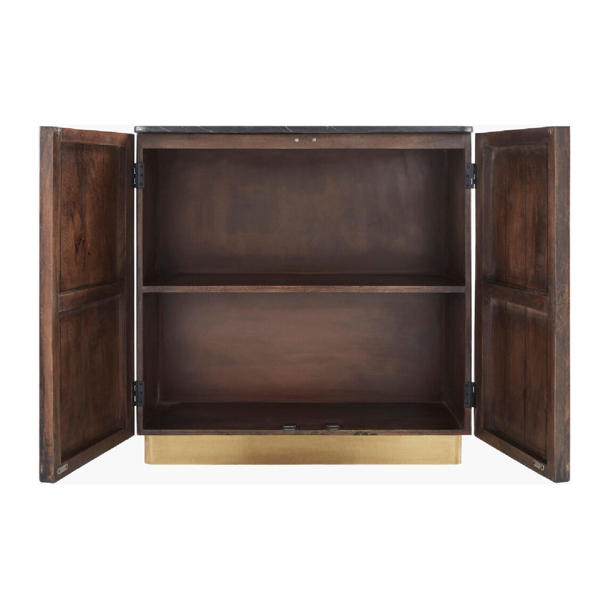 Modern European furniture - Reeded Wood 2-Door Cabinet - www.oroa.com | Oroa.com