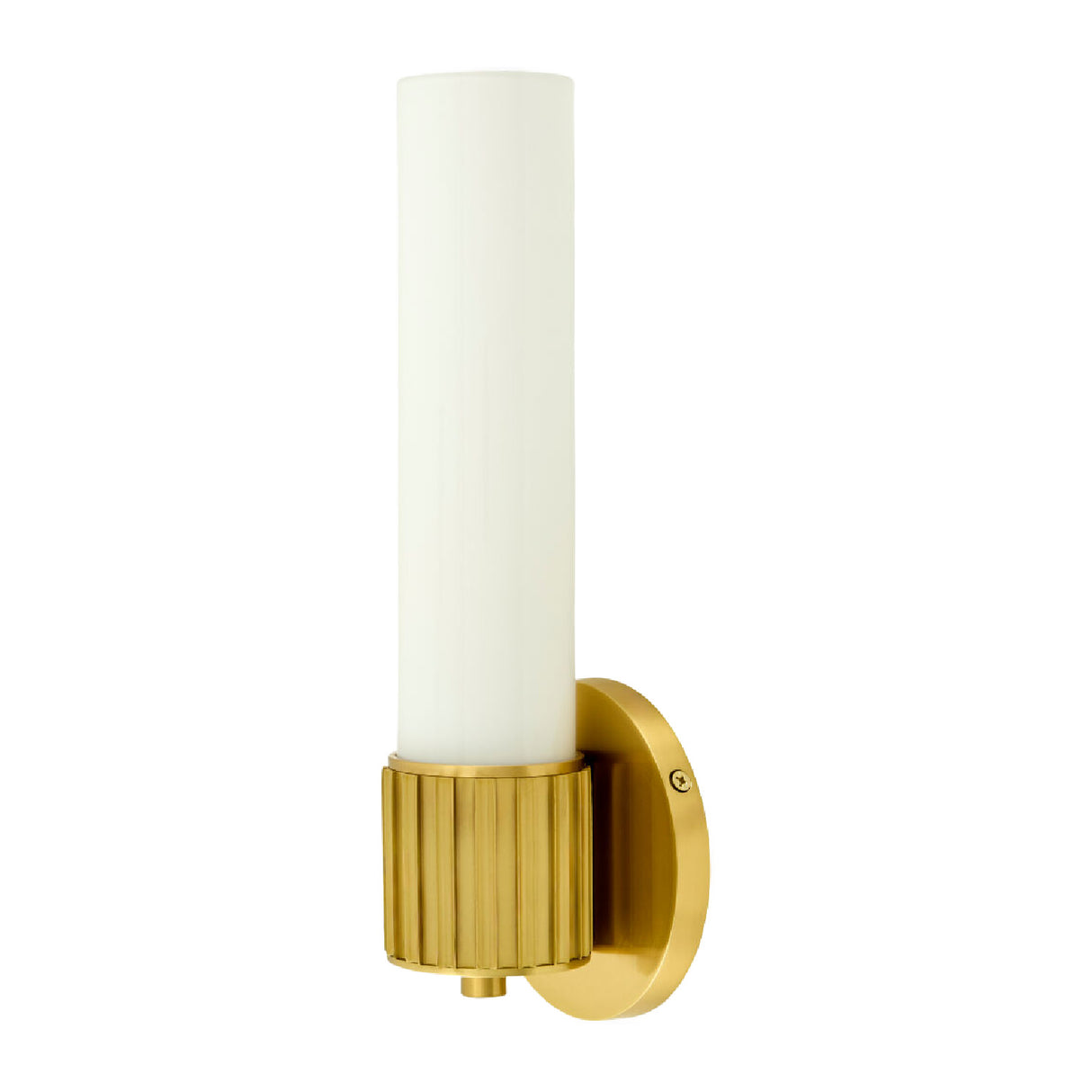 Modern European furniture - Cylindrical White Glass Wall Lamp S - www.oroa.com | Oroa.com