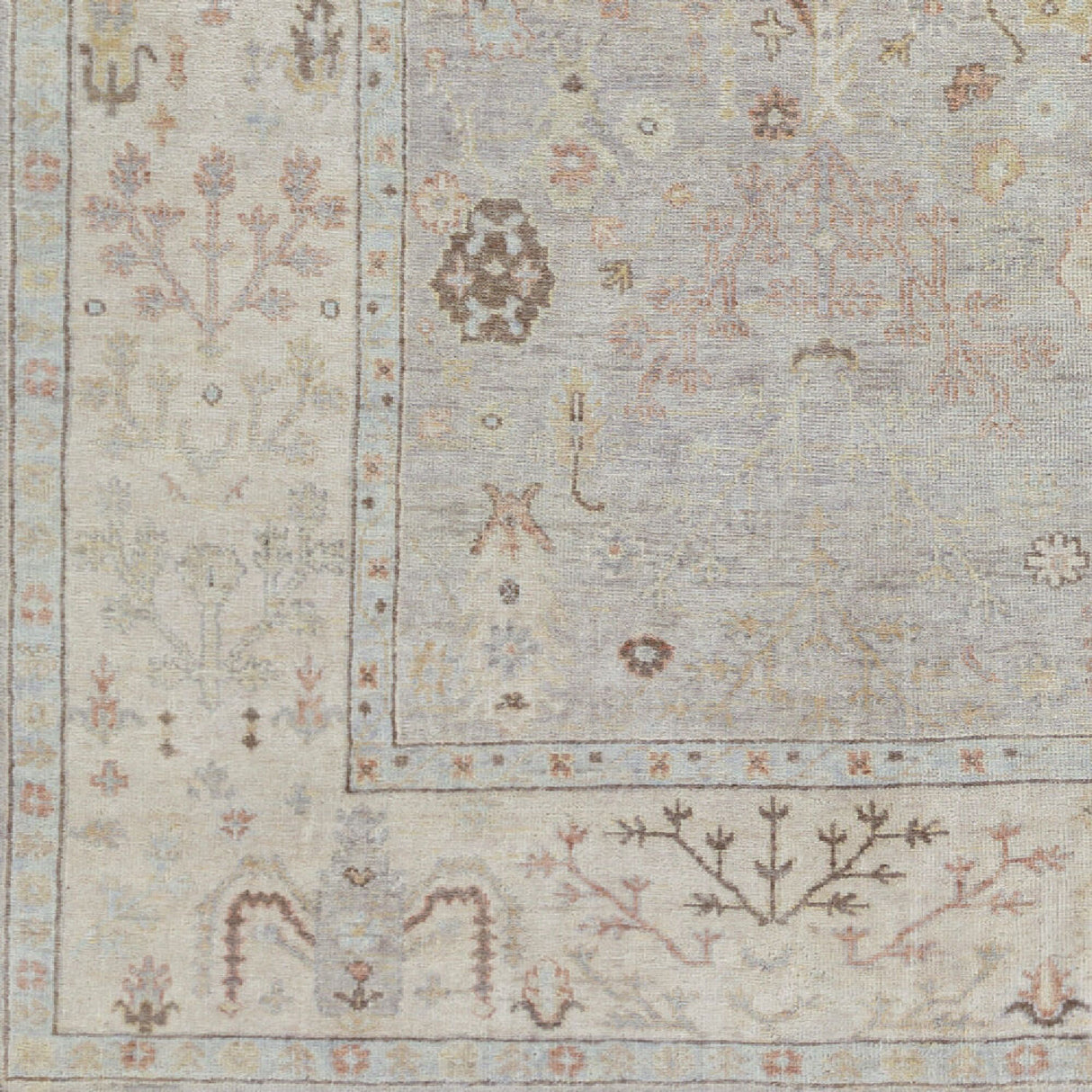 Modern furniture - Antique Wash Wool Fringed Carpet - www.oroa.com | Oroa.com