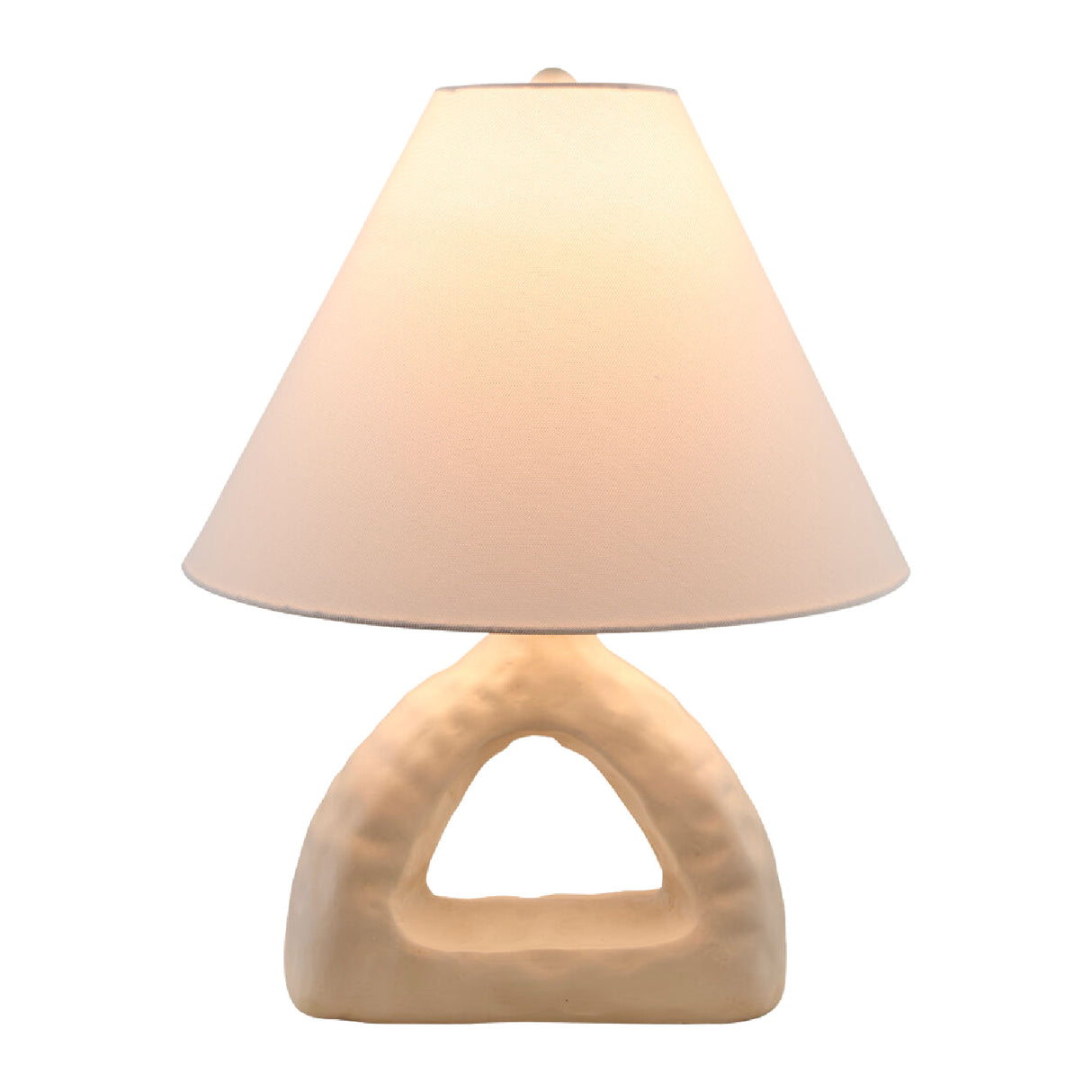 Modern European furniture - Triangular Ceramic Table Lamp - www.oroa.com | Oroa.com
