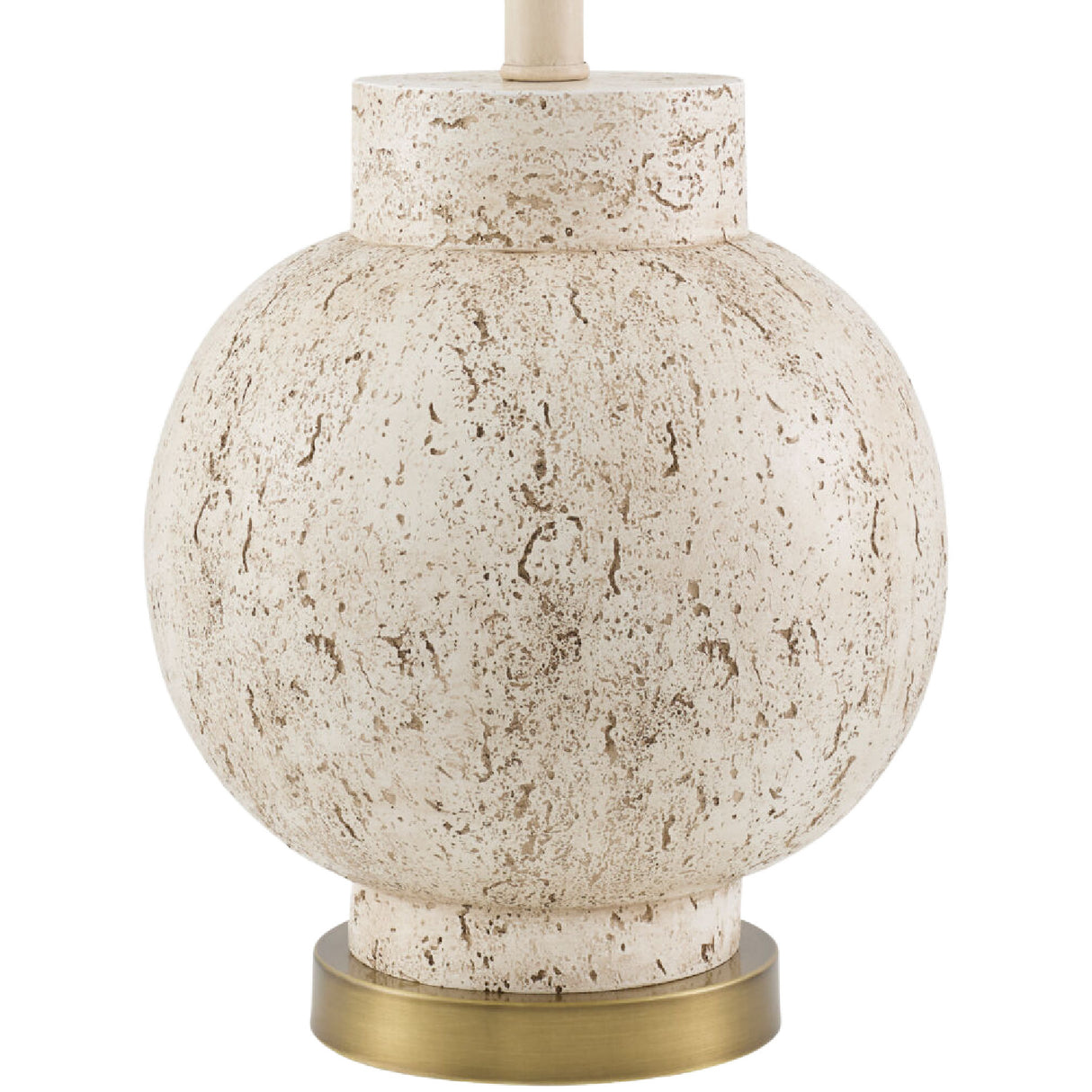 Cream Round Base Table Lamp | Oroa.com