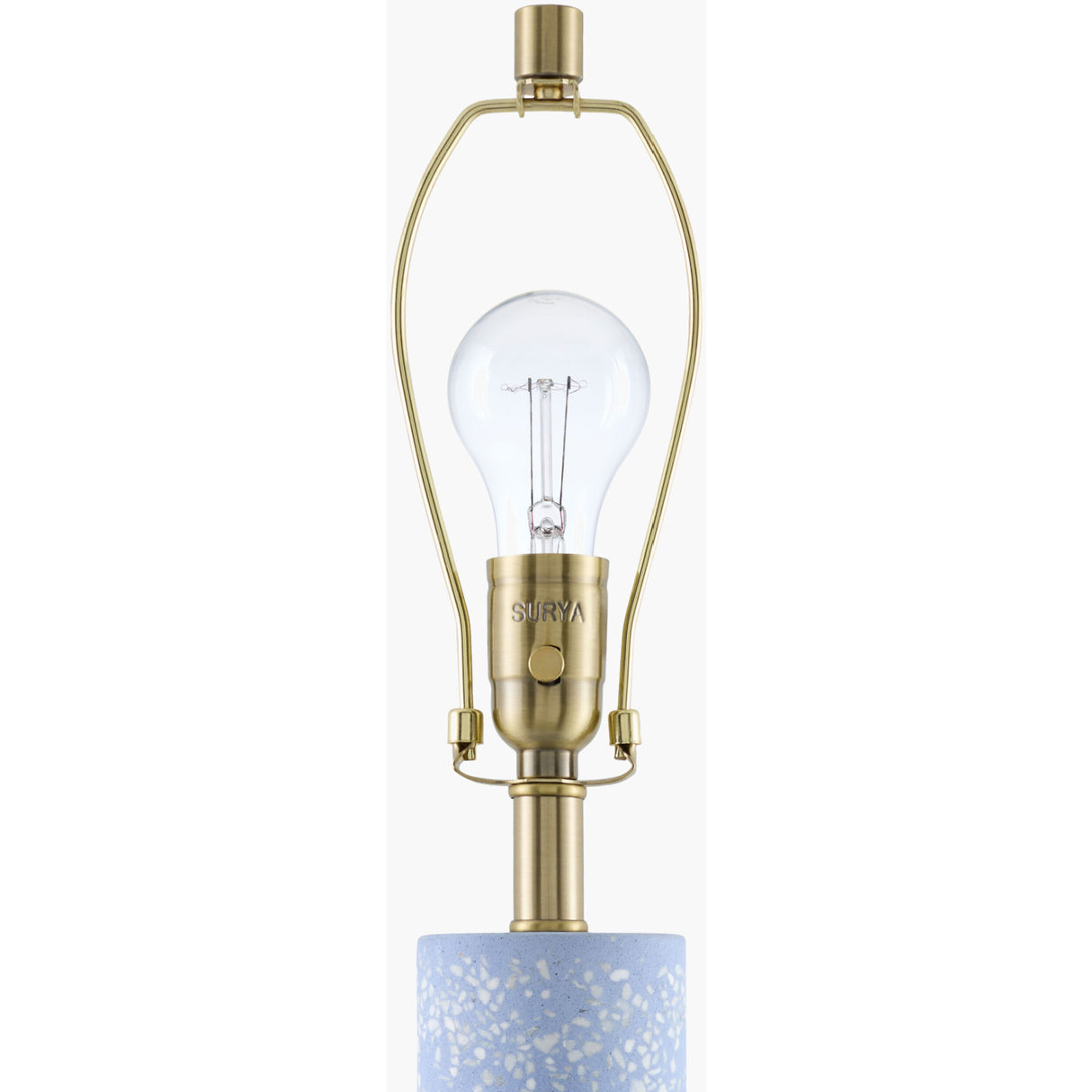 Modern European furniture - Speckled Blue Cement Table Lamp - www.oroa.com | Oroa.com