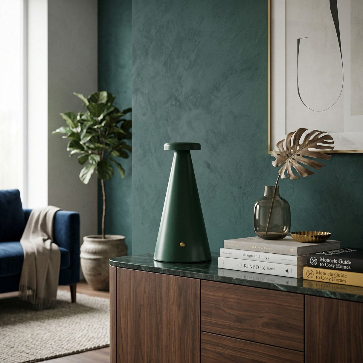 Modern European furniture - Conical Iron Accent Table Lamp - www.oroa.com | Oroa.com