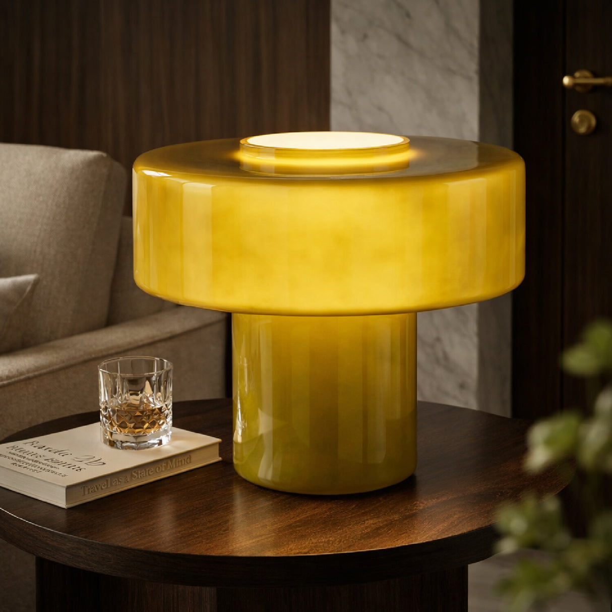 Modern European furniture - Modern Minimalist Glass Table Lamp - www.oroa.com | Oroa.com