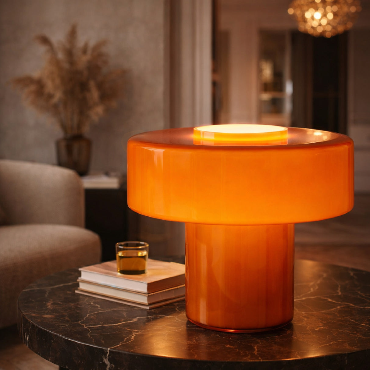 Modern European furniture - Modern Minimalist Glass Table Lamp - www.oroa.com | Oroa.com