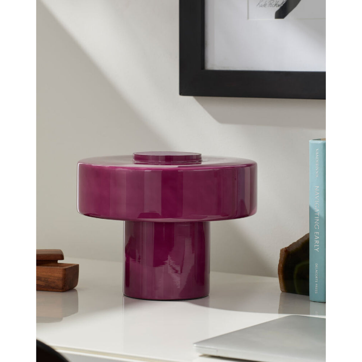 Modern European furniture - Modern Minimalist Glass Table Lamp - www.oroa.com | Oroa.com
