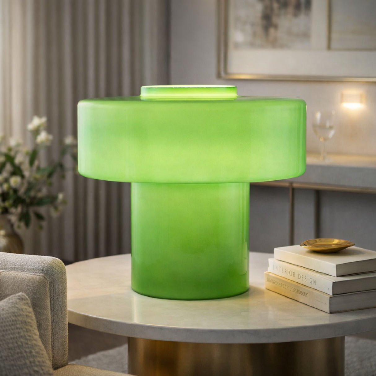Modern European furniture - Modern Minimalist Glass Table Lamp - www.oroa.com | Oroa.com