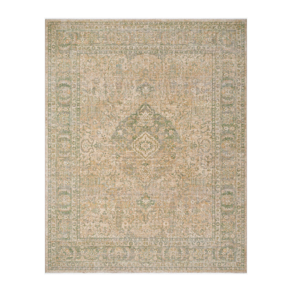 Modern furniture - Wool Floral Print Carpet - www.oroa.com | Oroa.com