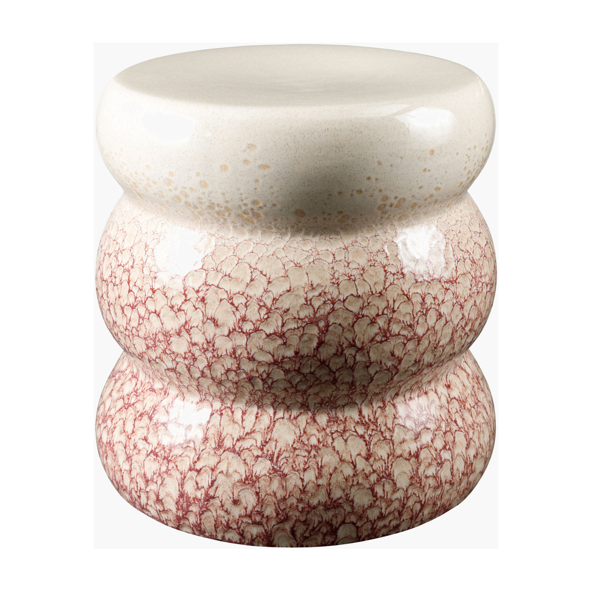 Modern European furniture - Crackle Glazed Ceramic Garden Stool - www.oroa.com | Oroa.com