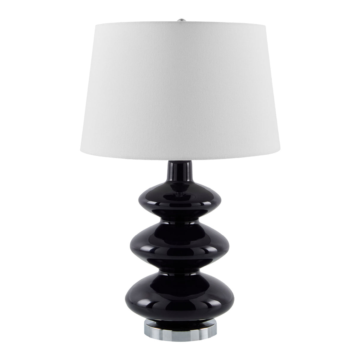 Modern European furniture - Dark Blue Glass Table Lamp - www.oroa.com | Oroa.com