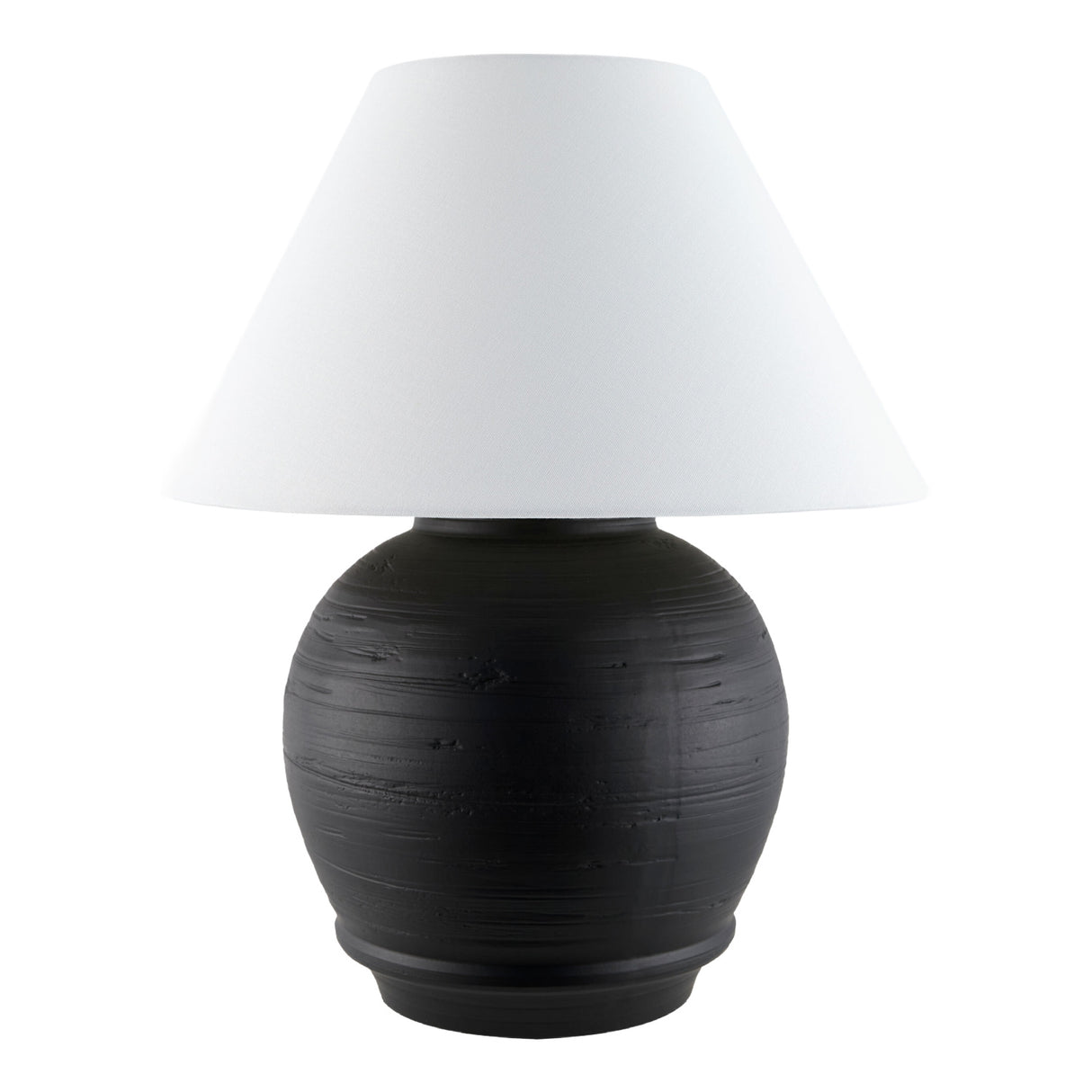 Modern European furniture - Dark Gray Ceramic Table Lamp - www.oroa.com | Oroa.com