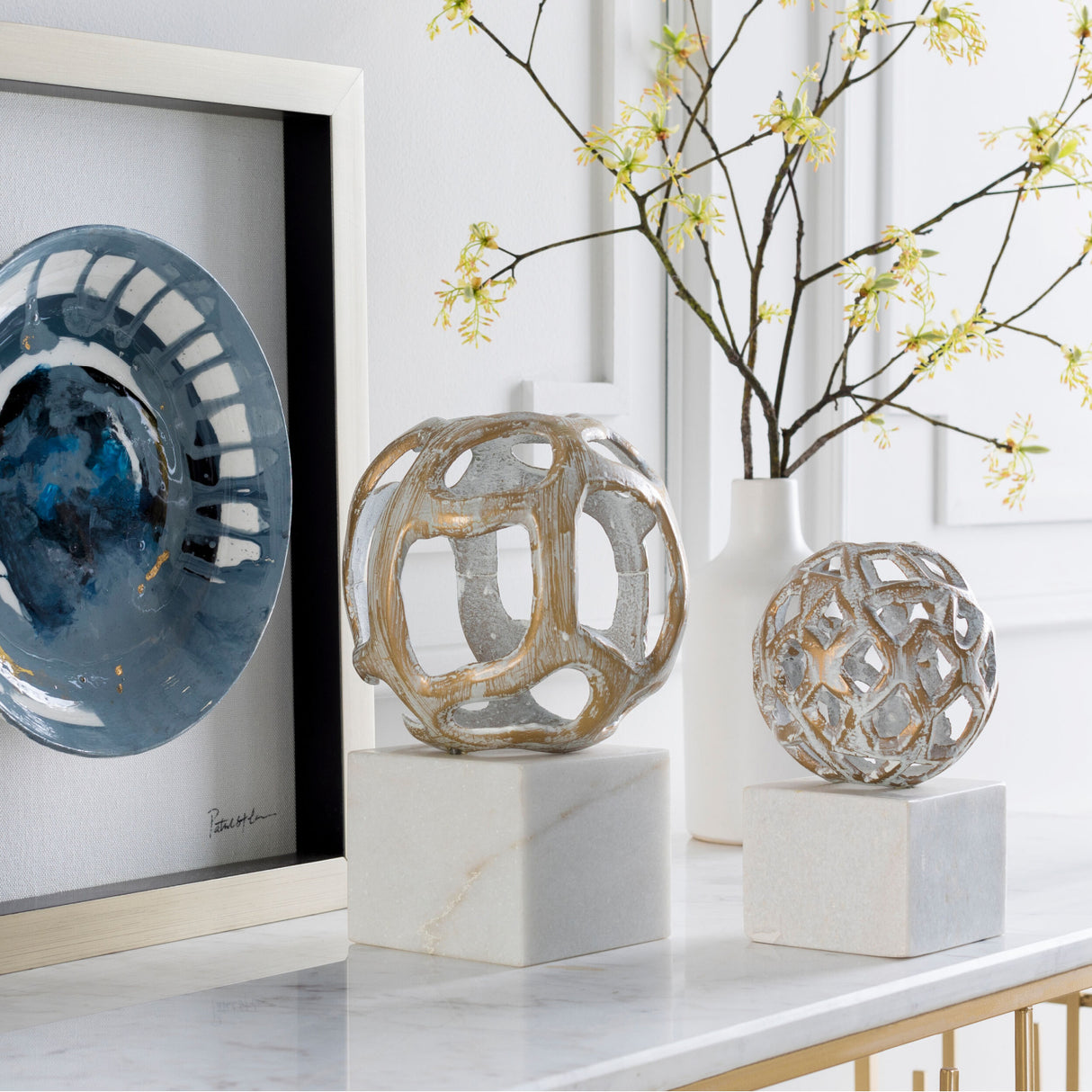 Modern European furniture - Natural Iron Decorative Sculpture - www.oroa.com | Oroa.com