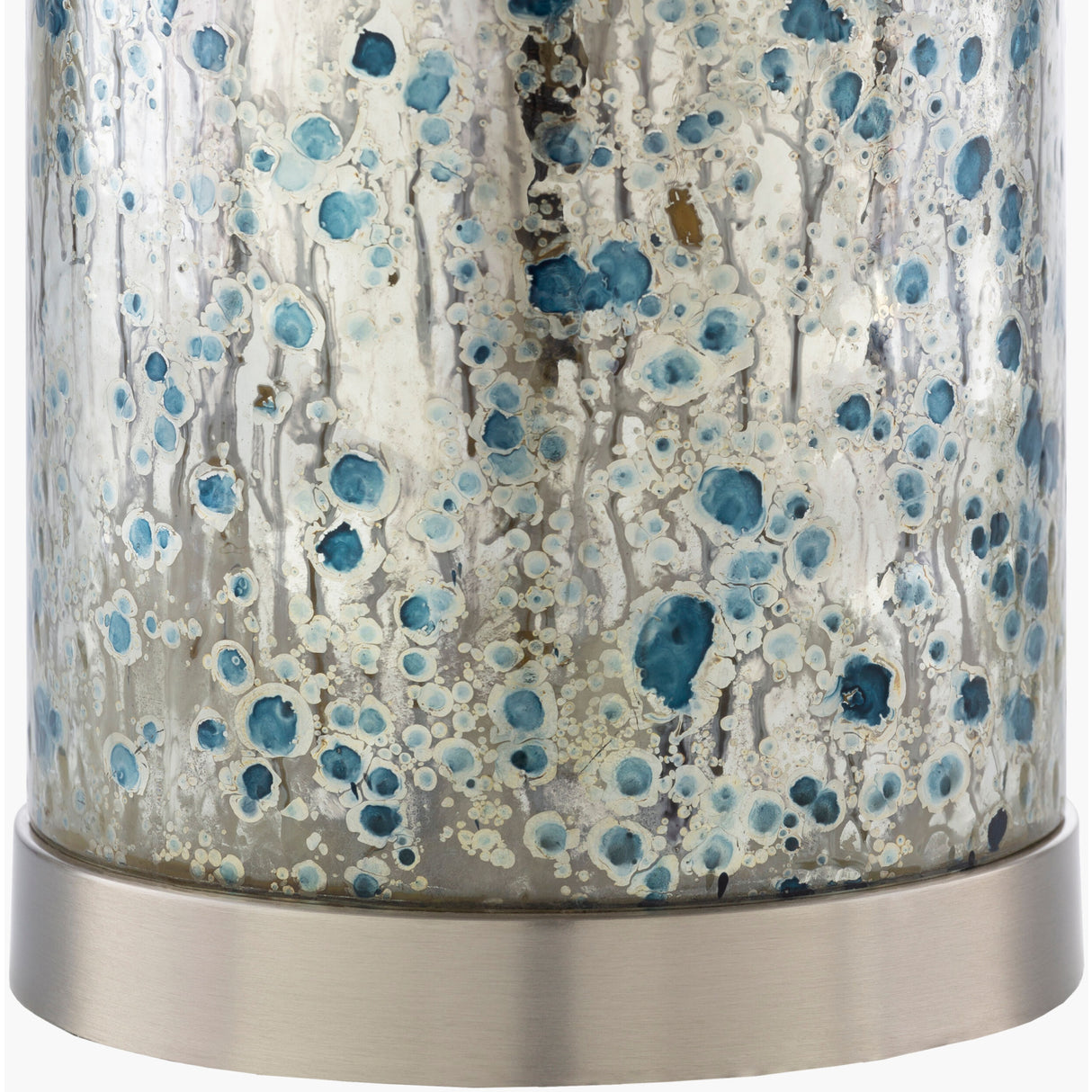 Modern European furniture - Antiqued Metallic Accent Table Lamp - www.oroa.com | Oroa.com