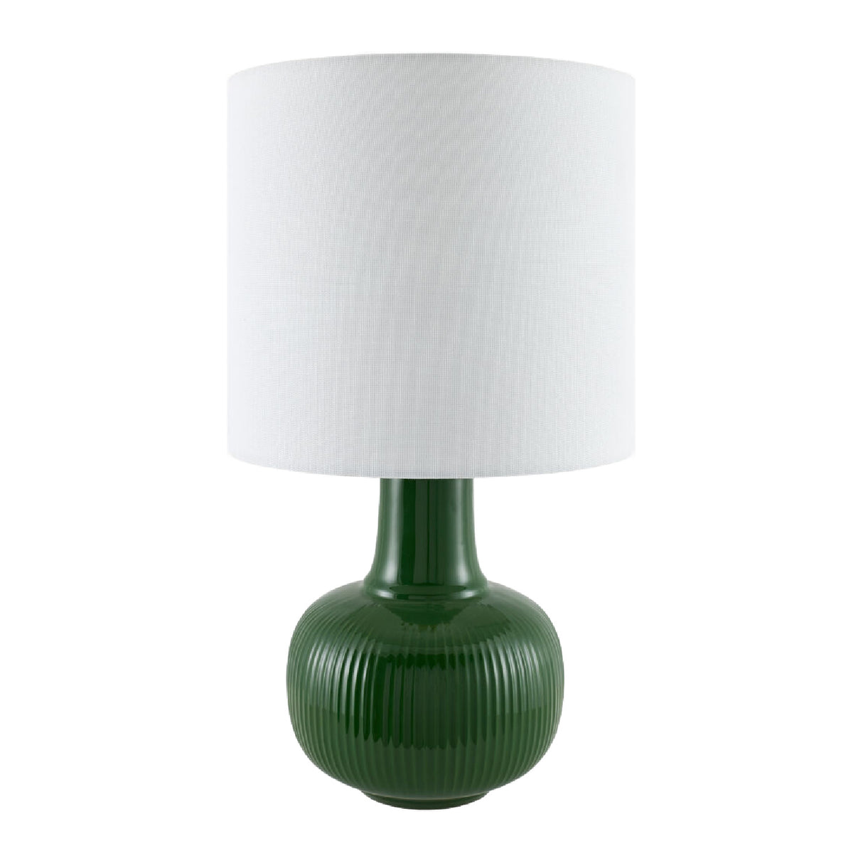 Modern European furniture - Reeded Ceramic Accent Table Lamp - www.oroa.com | Oroa.com